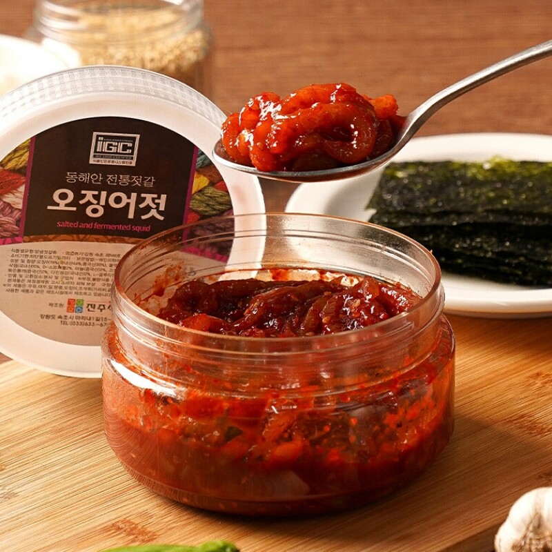 진주식품,[진주식품]젓갈3종세트 백명란400g, 명태회젓갈400g, 오징어젓갈400g